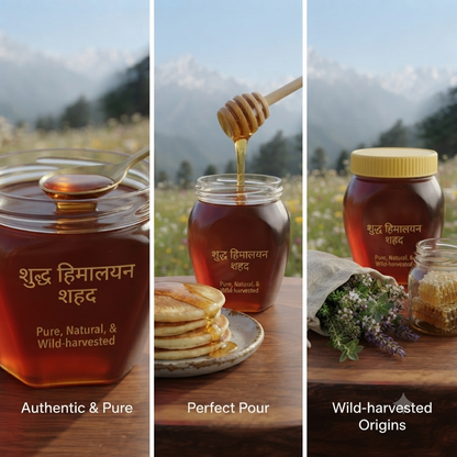 Pure Organic Himalayan Honey 1 KG